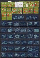 49db dán karácsonyi levélzáró, vegyes minőség