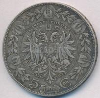 Ausztria 1900. 5K Ag Ferenc József T:2-,3 Austria 1900. 5 Corona Ag Franz Joseph C:VF,F