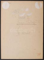 cca 1960 Zsigri Oszkár: Szerelők, a szerző által aláírt vintrage fotóművészeti alkotás, kartonra kas...