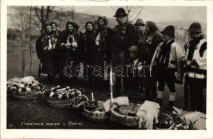 Kőrösmező, Jasina;  Easter pastry ordination, folklore