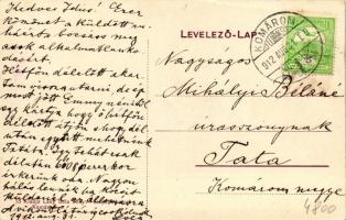 Komárom, Klapka tér, gyógyszertár; kiadja Laky Béla könyvkereskedő / square, pharmacy