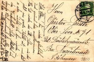 Komárom, Nádor utca; kiadja Spitzer Sándor / Nádorska ulica, Banka / Palatinalgasse, shops