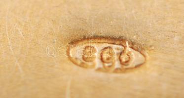 Ezüst medál,korall dísszel, jelzett, Ag., bruttó:2,6gr., 1cm/Silver pendant, coral decoration, marke...