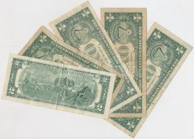 Amerikai Egyesült Államok 1977-2003. 1$ (4xklf) + 2$ T:III,III-
USA 1977-2003. 1 Dollar (4xdiff) + 2...