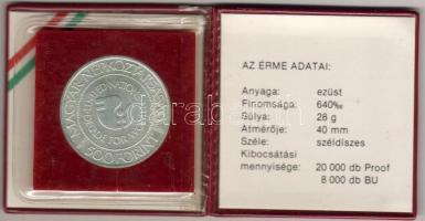 1984. "Nők évtizede" 500Ft Ag T:BU Csak 8000db, eredeti plasztiktokban, tanúsítvánnyal!