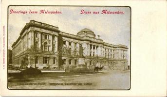 Milwaukee, Public Library and museum