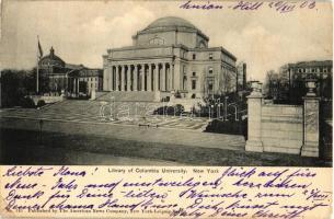 New York City, Library of Columbia University (EK)