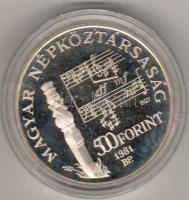 1981. "Bartók Béla" 500Ft Ag T:PP