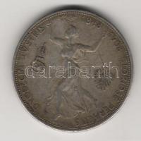 Ausztria 1908. "1848-1908-Jubileum" 5K Ag T:3