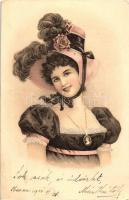 Lady, litho (EB)