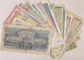 Románia 1920-2004. 30db-os vegyes bankjegy tétel T:vegyes
Romania 1920-2004. 30pcs of banknotes C:mi...