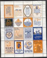 1915 Elma levélzáró ív