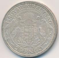 1931. 2P Ag "Madonna" T:2-
Adamo P7