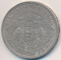 1933. 2P Ag "Madonna" T:2-
Adamo P7