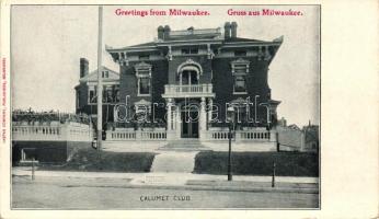 Milwaukee, Calumet Club; C. N. Caspar Co. Publishers