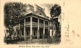 Salt Lake City, Utah; Beehive House