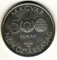 1986. "Labdarúgó VB-Mexikó" 500Ft Ag T:BU csak 8000db!