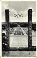 1936 Berlin, Olympische Spiele, Reichssportfeld, Osttor / Olympic Games, Empire sports field, East Gate, So. Stpl (EK)