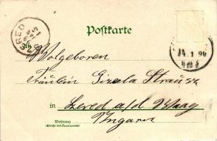 1899 Vienna, Wien, K.K. Hop-Oper, Verlag J. Miesler / opera house, litho