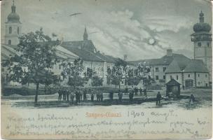 Szepesolaszi, tér, templom / square, church (Rb)