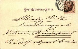 1899 Vienna, Wien, Belvedere, Karl Stückers Kunstanstalt, unsigned litho