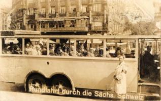 Rundfahrt durch die Sächsische Schweiz / autobus, photo