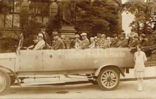 München, Münchener-Fremden-Rundfahrten / Munich-foreign-tours, automobile photo