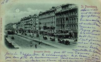 1899 Saint Petersburg, Nevsky Prospect