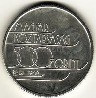 1989. "Téli olimpia-Albertville" 500Ft Ag T:BU