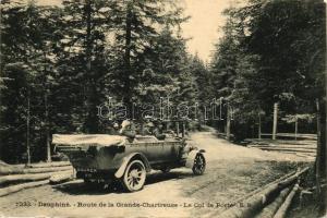 Dauphiné. Route de la Grande-Chartreuse. Le Col de Porte / a Saurer Car-Alpin