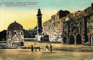 Jerusalem, Foundations of the tower of Antonia (EK)