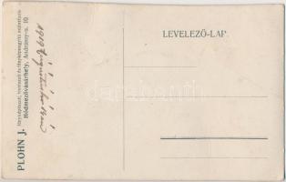 1919 Magyar katona fotója, Ploh J. fényképészeti műintézete Hódmezővásárhely / Hungarian soldier pho...