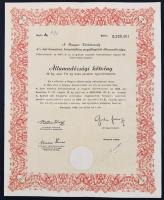 Budapest 1946. "A Magyar Köztársaság 4%-kal kamatozó, búzaértékben megállapított államadóssága ...