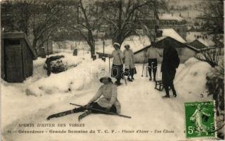 Sports d'Hiver des Vosges / skiers