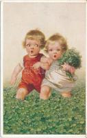 Children, clovers, Primus No. 03356. 3. Dess. (EK)