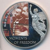 2006. 10$ "Szabadság pillanatai-A Mozi születése 1895" multicolor T:PP ujjlenyomatos
Liber...