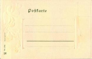 Berlin, Siegessäule / victory monument, Emb. Art Nouveau litho (cut)