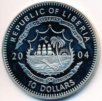 Libéria 2004. 10$ "Szabadság pillanatai-Teréz anya (Nobel-békedíj) 1979" multicolor T:PP u...