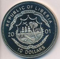 Libéria 2001. 10$ "Szabadság pillanatai- Prágai tavasz 1968" multicolor T:PP 
Liberia 2001...