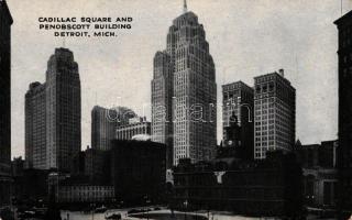 Detroit, Cadillac square an Penobscott Building