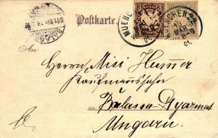 München, Peterskirche, Karl Stucker's Kunstanstalt litho