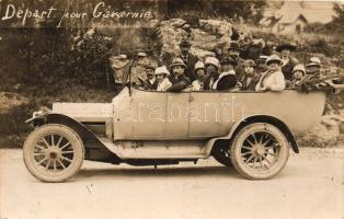 Gavarnie, Cruise autobus, group photo