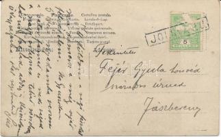 Jolsva, Koren Gyula férfi szabó üzlete, templomok / hairdresser's shop, churches, photo (EB)