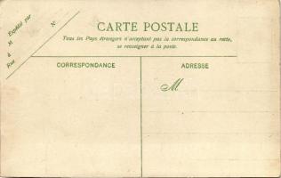 La Route libre?!! Automobiles de Dion-Bouton / French automobile company, mock advertising art postc...