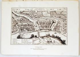 1984 Régi magyar várak. A Magyar Nemzeti Múzeum Történelmi Képcsarnoka 16 metszetének fakszimile kia...