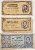 30db vegyes magyar korona, pengő, adópengő bankjegy T:vegyes