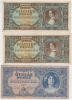 30db vegyes magyar pengő bankjegy T:vegyes
