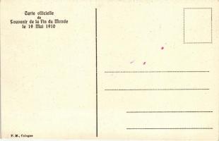 Souvenir du 19. Mai 1910 - Fin du Monde / end of the world, humorous cartoon postcard