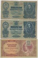 30db vegyes magyar és külföldi bankjegy, közte 1930. 20P (2x), jugoszláv, román bankjegyek, T:vegyes