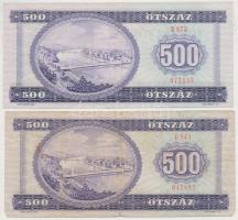 1990. 500Ft (2x) T:III,III-